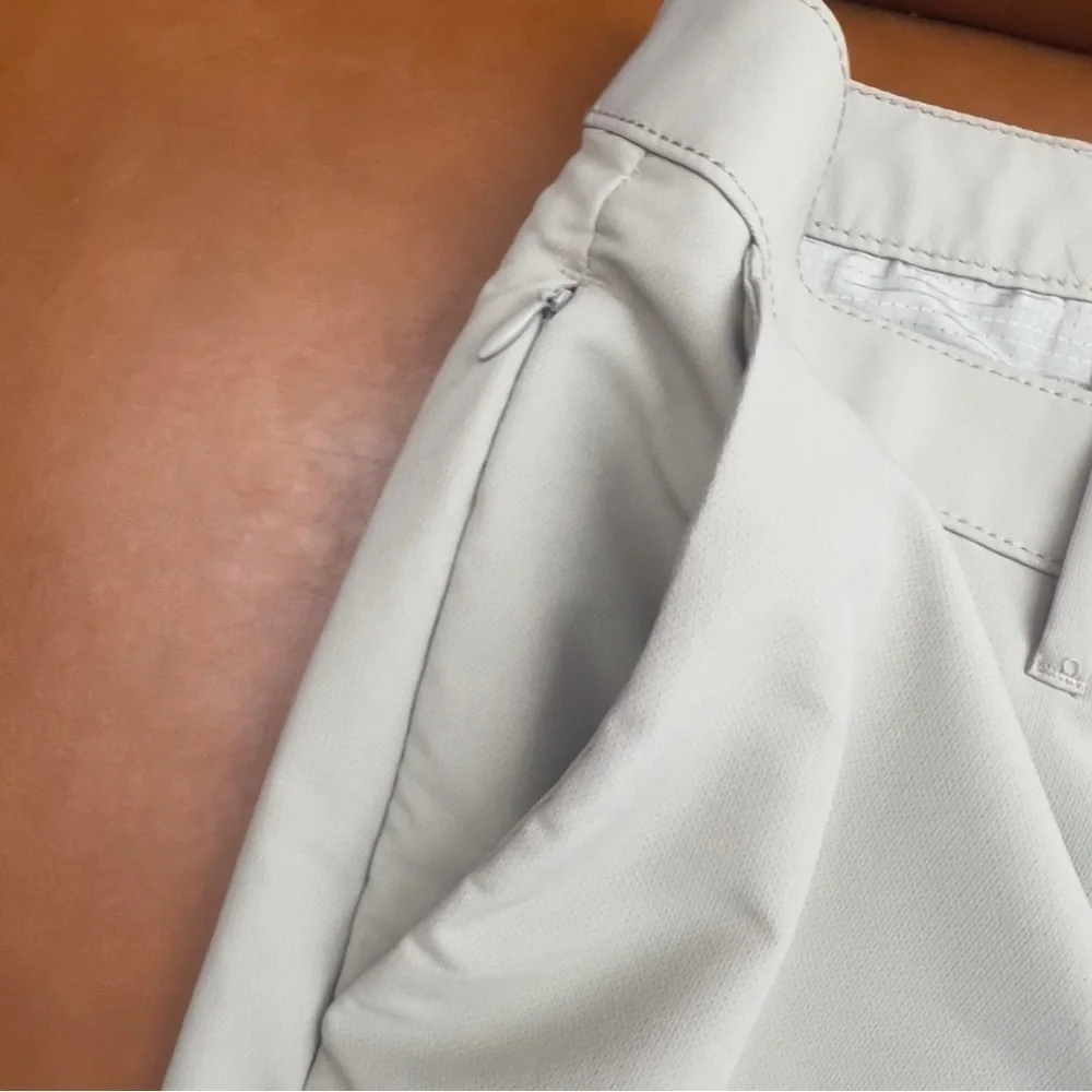 Banana Republic Men’s 38W/32L Gray Flat Front Golf Pants Lightweight Relaxed Fit